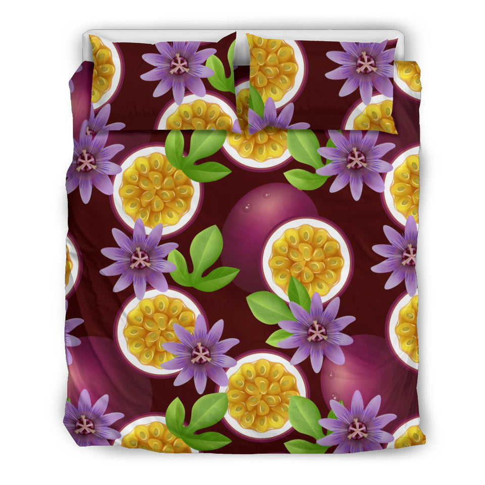 Passion Fruit Sliced Pattern Bedding Set