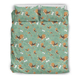 Beagle Bone Pattern Bedding Set