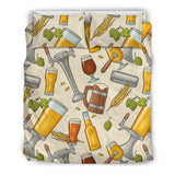 Beer Pattern Bedding Set