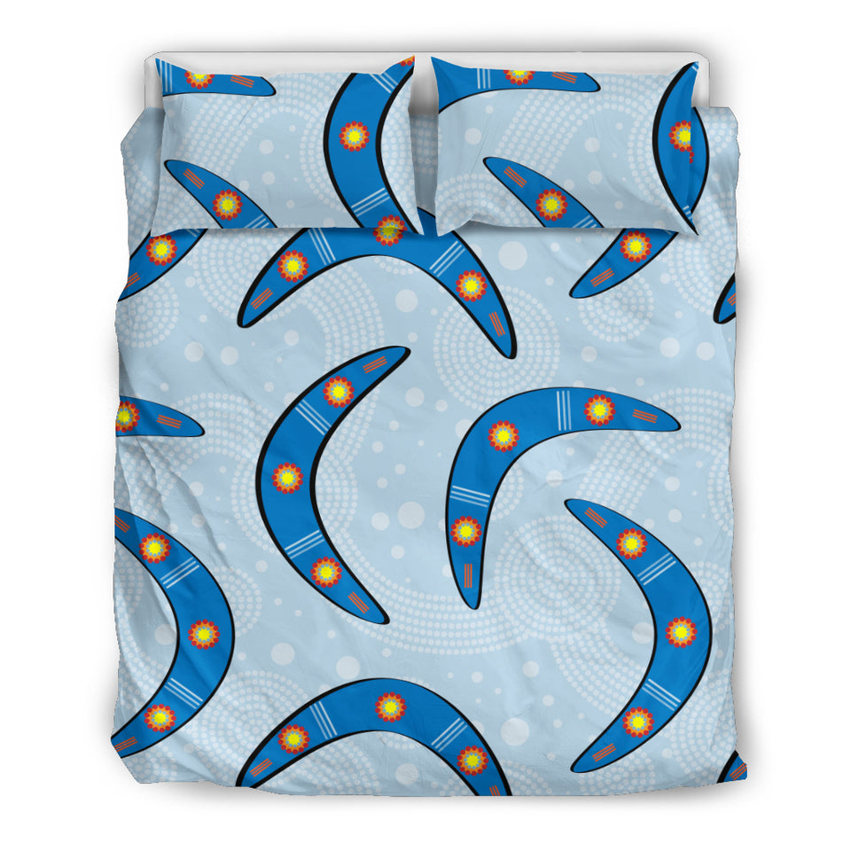 Boomerang Aboriginal Pattern Bedding Set