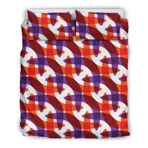 Boomerang Pattern Background Bedding Set