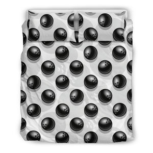 Bowling Ball Pattern Bedding Set