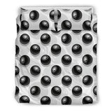 Bowling Ball Pattern Bedding Set