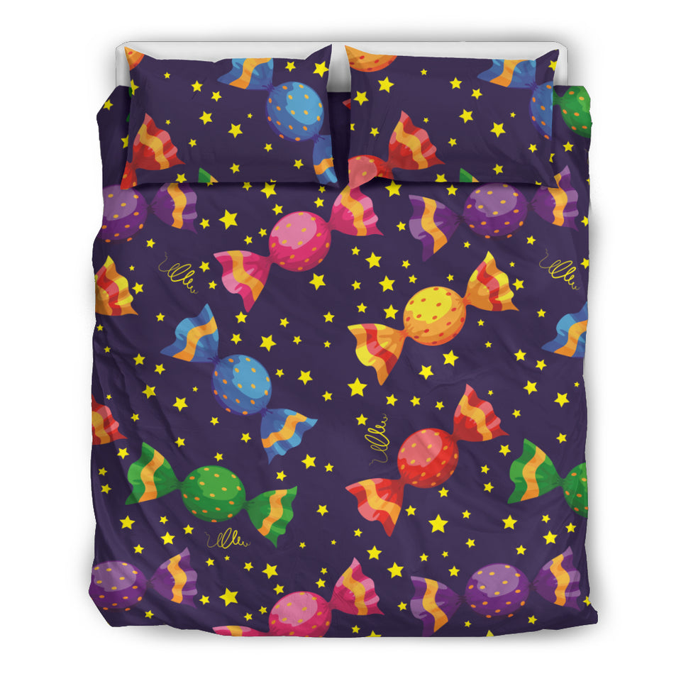 Candy Star Pattern Bedding Set