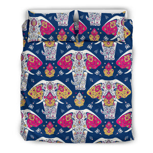 Elephant Pattern Bedding Set