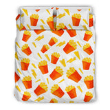 French Fries Pattern Bedding Set