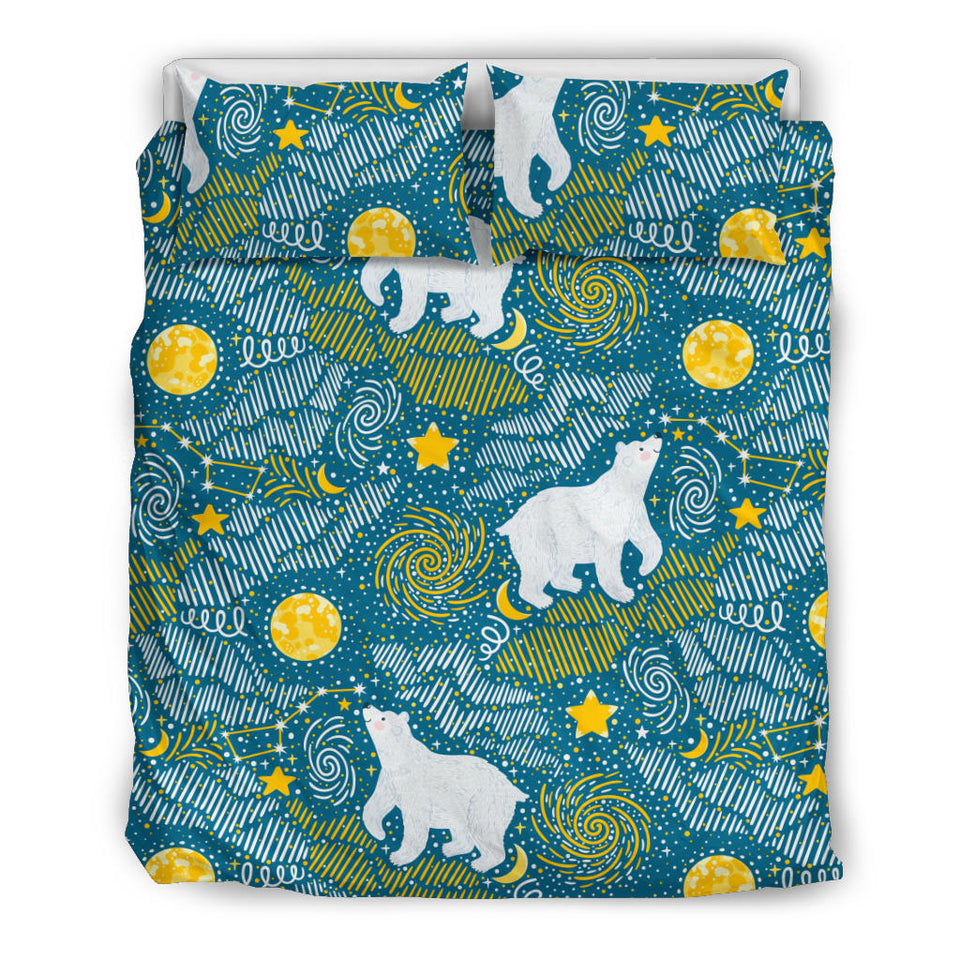 Polar Bear Pattern Bedding Set