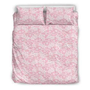 Sakura Pink Pattern Bedding Set