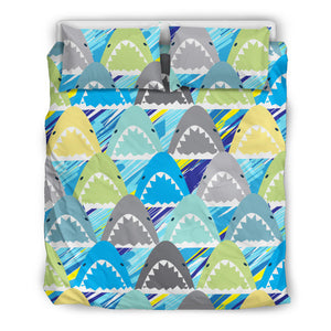 Shark Head Pattern Bedding Set