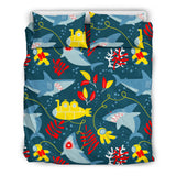 Shark Pattern Bedding Set