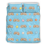 Sleep Sloth Pattern Bedding Set