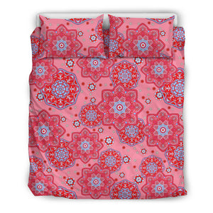 Indian Pnk Pattern Bedding Set