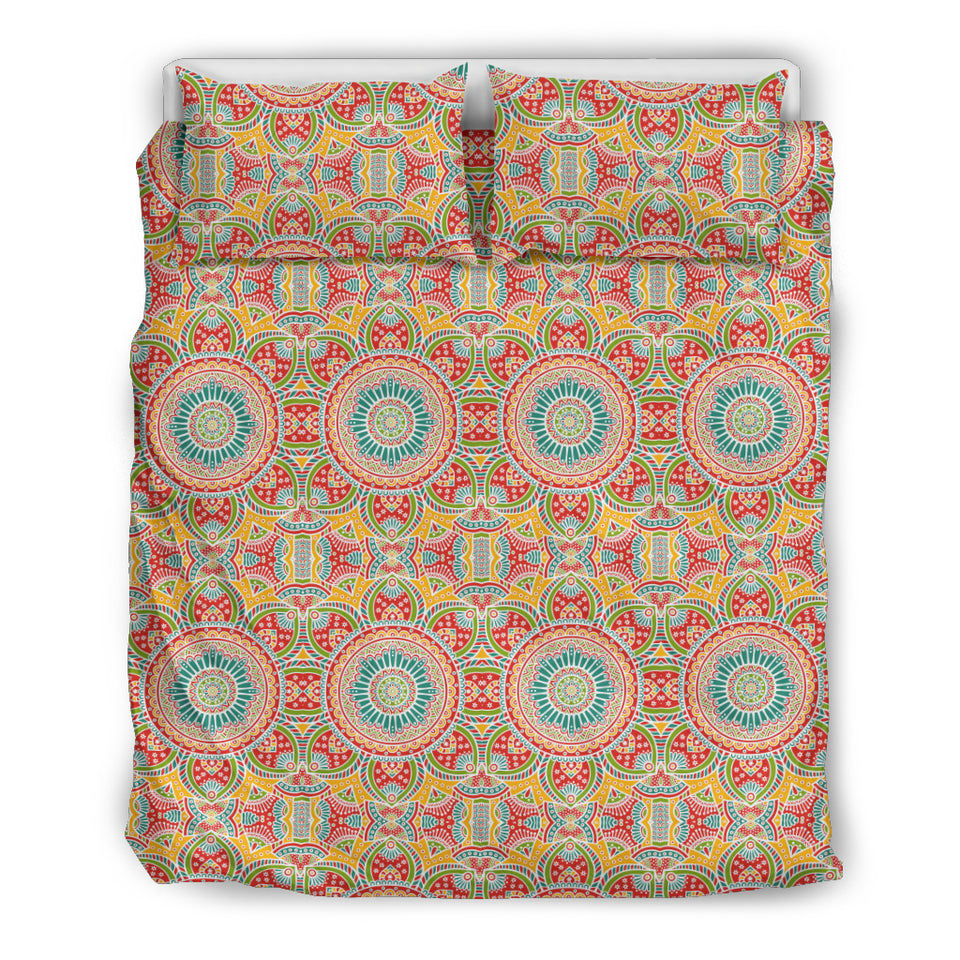 Indian Theme Pattern Bedding Set