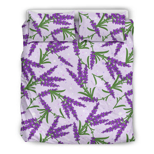 Lavender Pattern Bedding Set