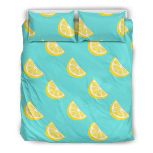 Lemon Theme Pattern Bedding Set