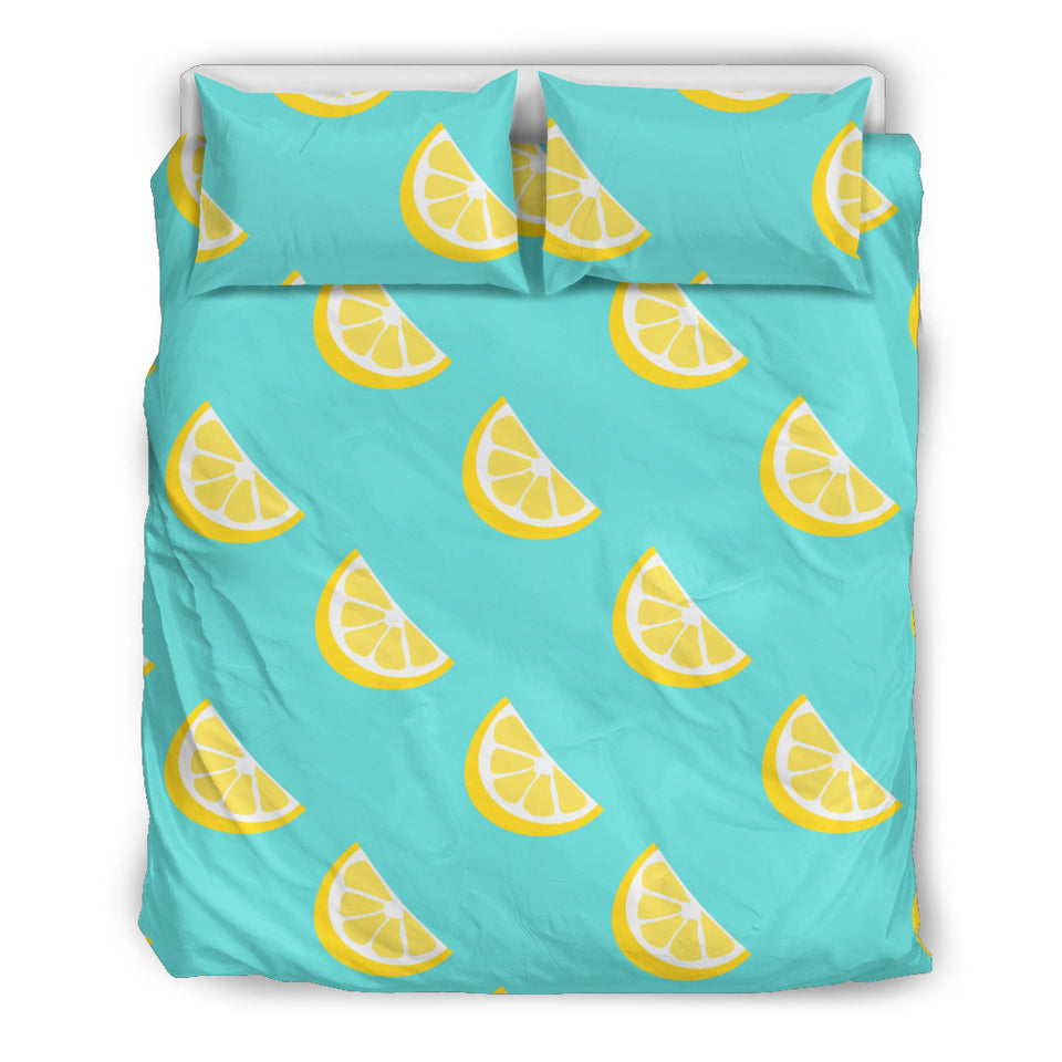 Lemon Theme Pattern Bedding Set