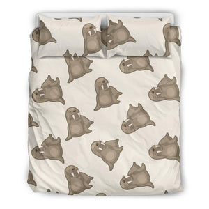 Sea Lion Pattern Bedding Set