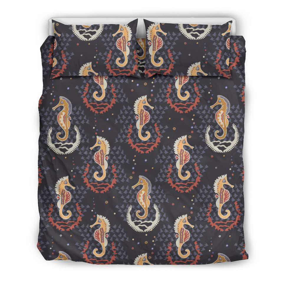 Seahorse Pattern Bedding Set