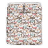 Shiba Inu Pattern Bedding Set