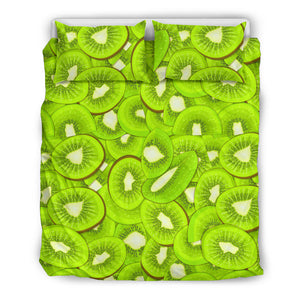 Sliced Kiwi Pattern Bedding Set
