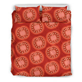 Sliced Tomato Pattern Bedding Set