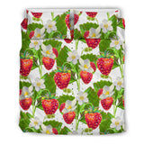 Strawberry Pattern Bedding Set