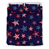 USA Star Pattern Theme Bedding Set