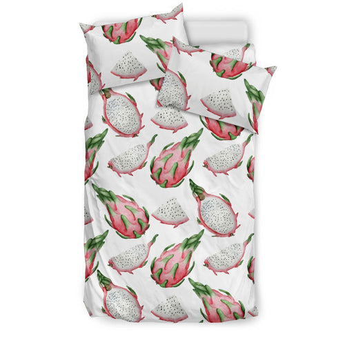 Dragon Fruit Pattern Bedding Set