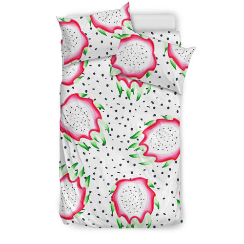 Dragon Fruit Seed Pattern Bedding Set