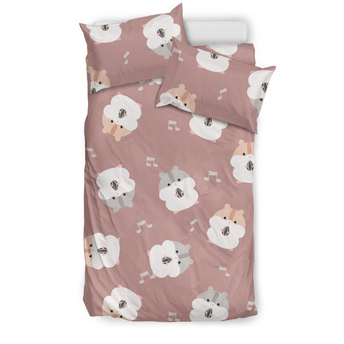 Fat Hamster Pattern Bedding Set