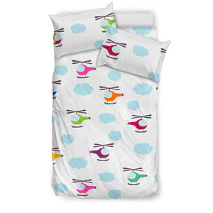 Helicopter Could Pattern Bedding Set