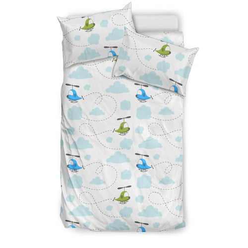 Helicopter Pattern Bedding Set