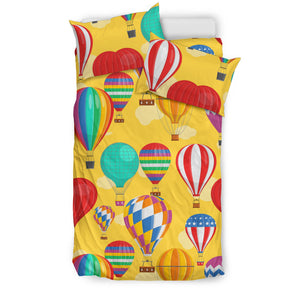 Hot Air Balloon Pattern Bedding Set