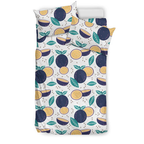 Passion Fruit Pattern Bedding Set