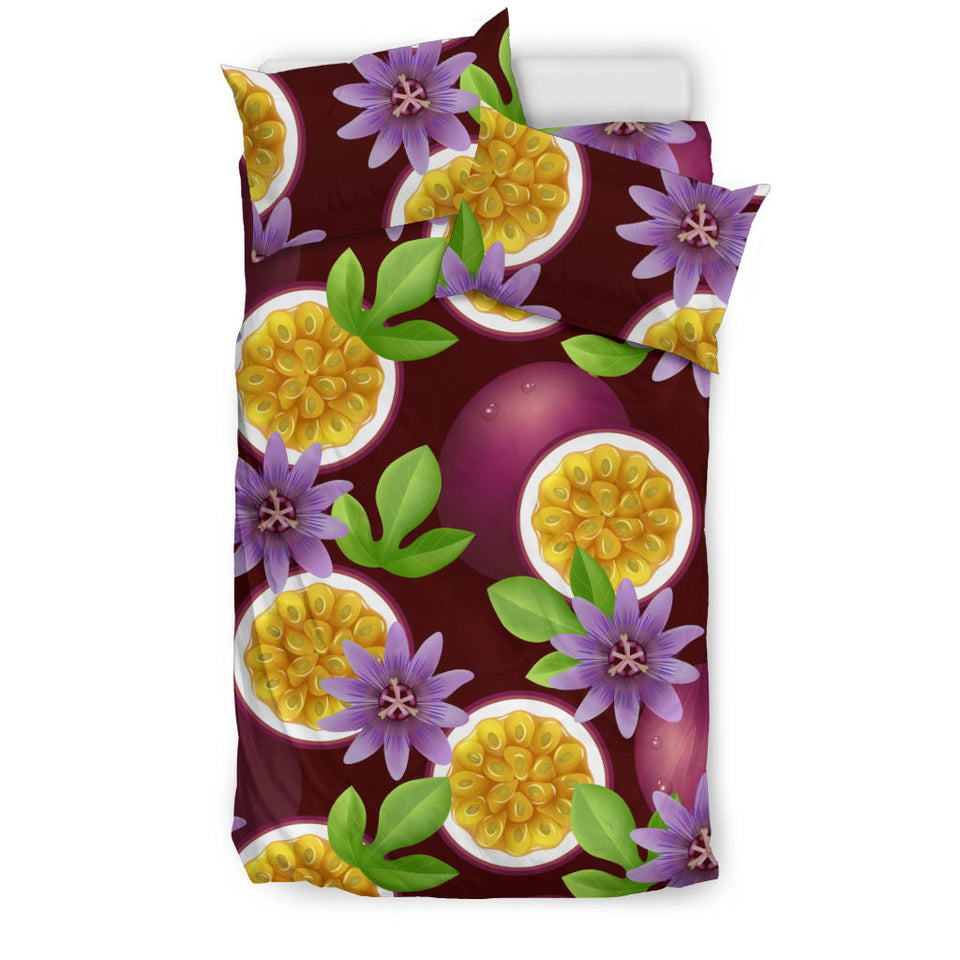 Passion Fruit Sliced Pattern Bedding Set