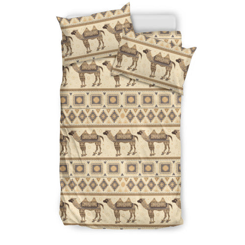 Traditional Camel Pattern Ethnic Motifs Bedding Set