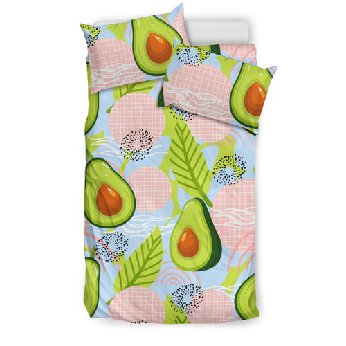 Avocado Pattern Theme Bedding Set