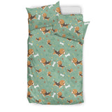 Beagle Bone Pattern Bedding Set