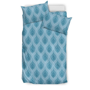 Blue Flame Fire Pattern Bedding Set