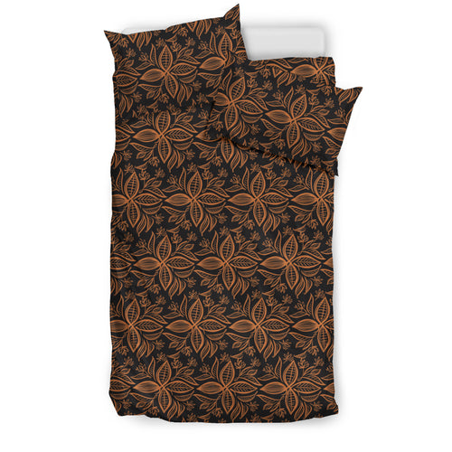 Cocoa Pattern Bedding Set