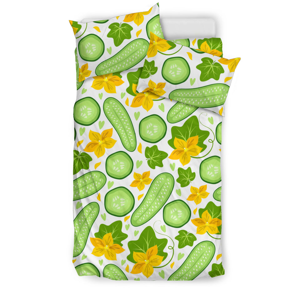 Cucumber Pattern Bedding Set