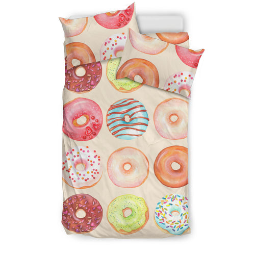 Donut Pattern Bedding Set