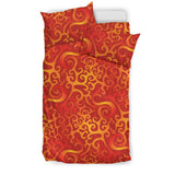 Flame Fire Pattern Bedding Set