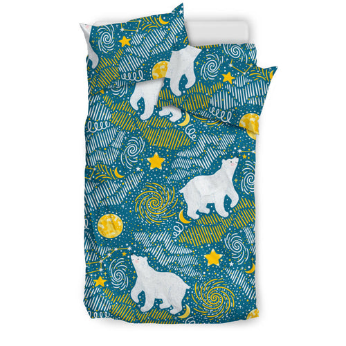 Polar Bear Pattern Bedding Set