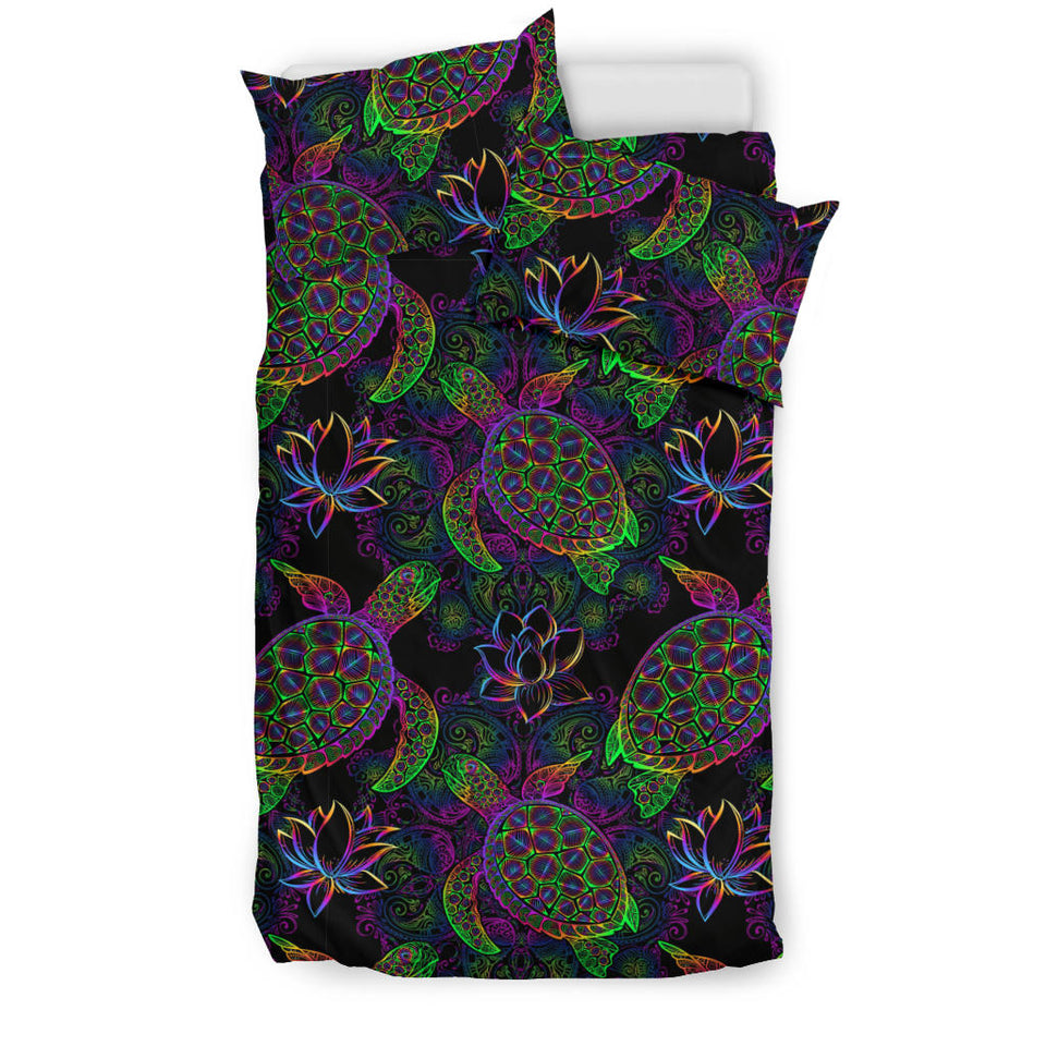 Sea Turtle Pattern Bedding Set