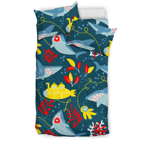 Shark Pattern Bedding Set