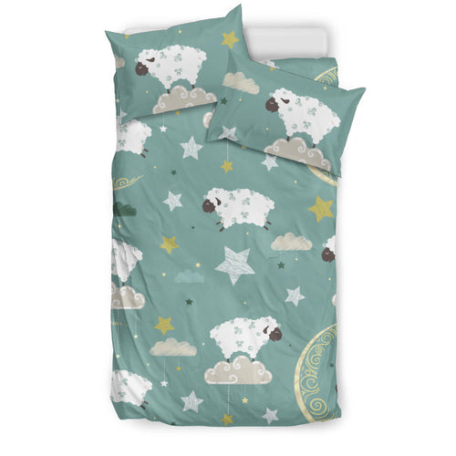 Sheep Sweet Dream Pattern Bedding Set