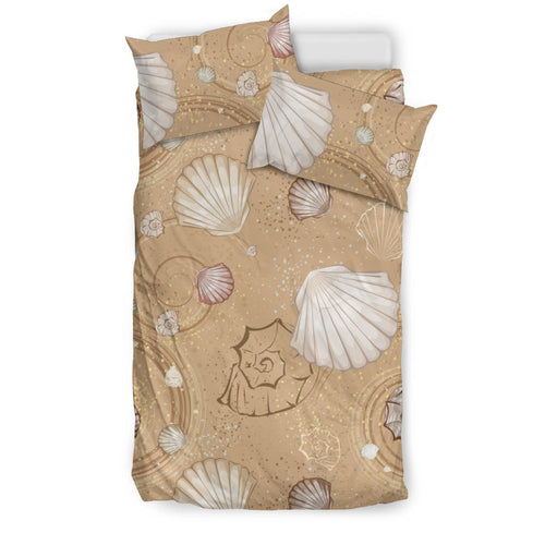 Shell Pattern Sand Bedding Set