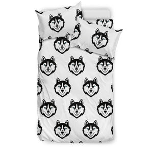 Siberian Husky Pattern Bedding Set