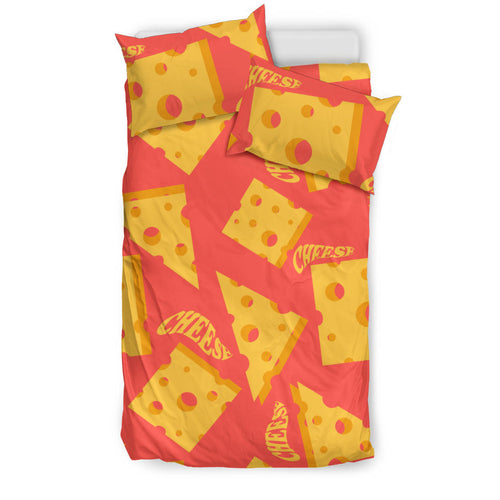 Sliced Cheese Pattern  Bedding Set